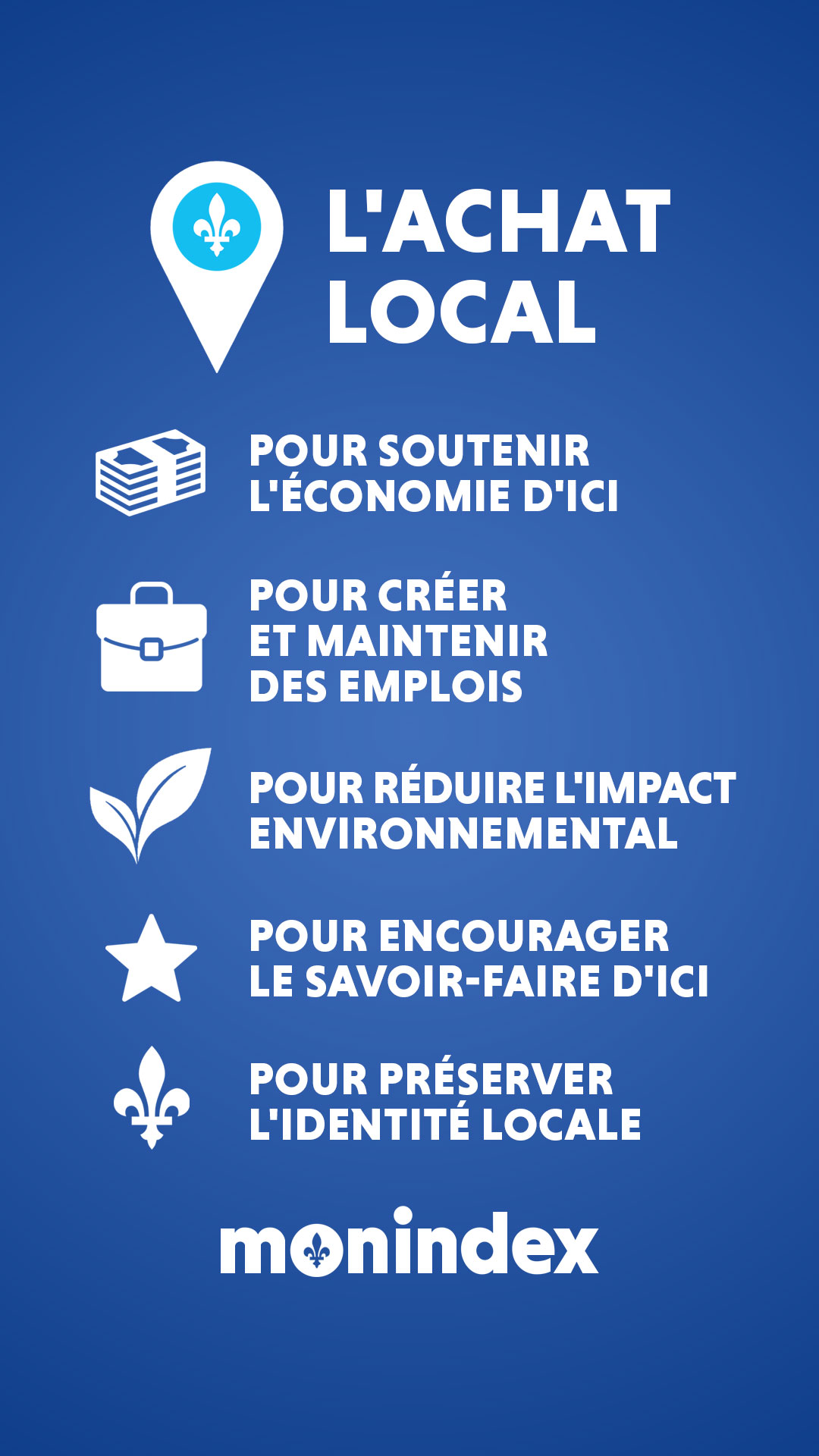 Pourquoi acheter local?