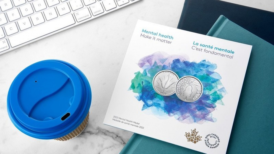 La Monnaie royale Canadienne lance une nouvelle Médaille pour souligner l'importance de parler de santé mentale